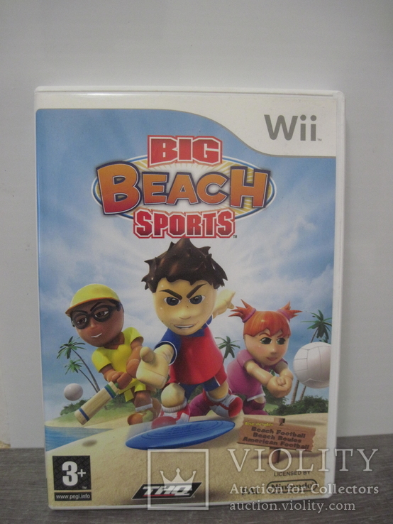 Лицензионный диск WII -  Big Beach Sports