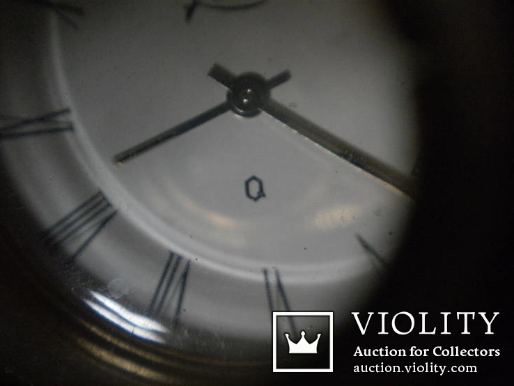 Серебряные подарочные настольные часы с факсимиле канцлера Германии, photo number 9