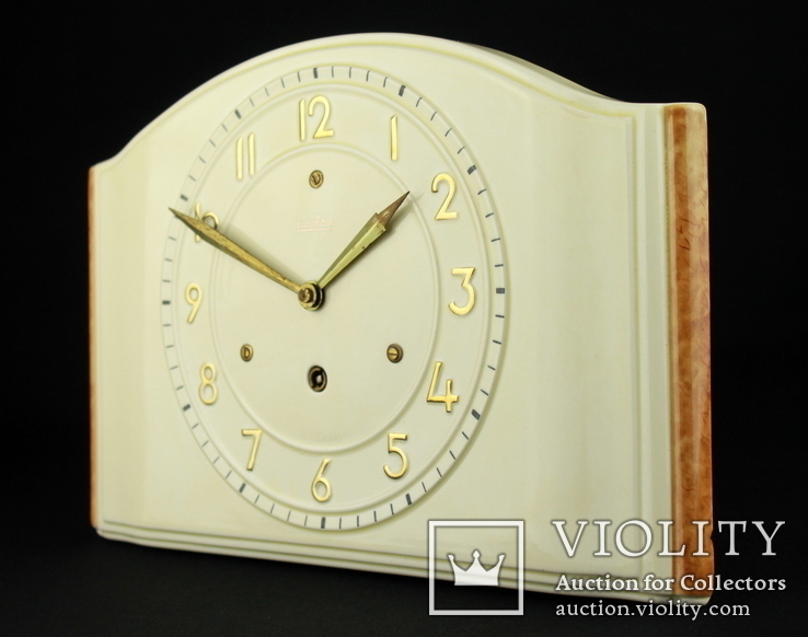 Настенные механические часы Junghans. 1939 год. Германия (0447), фото №5