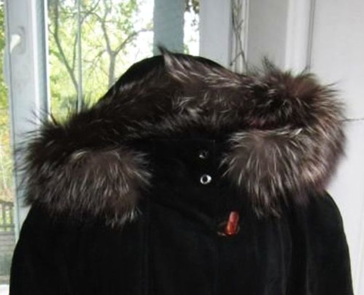Утеплённая женская куртка  с капюшоном ALTA MODА. Италия. Лот 584, photo number 7