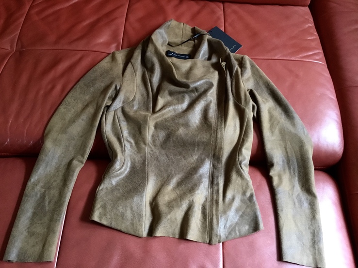 Пиджак куртка Zara, новая, р.S, фото №2