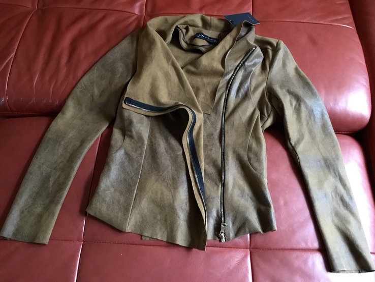 Пиджак куртка Zara, новая, р.S, фото №8