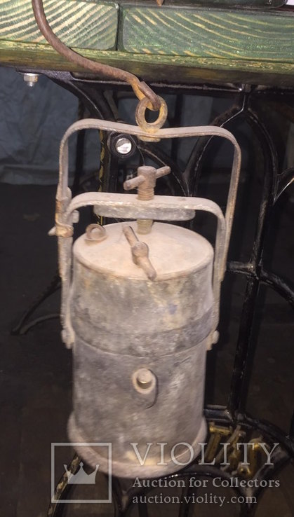 Старинная шахтёрская лампа, фото №3