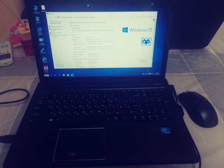 Ноутбук 15.6 LENOVO G580 CELERON 1000M (1.80 GHZ)/RAM2GB/HDD500GB, photo number 9