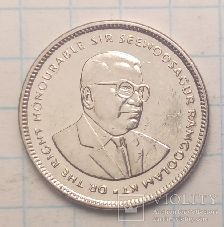 Маврикий 20 центов, 2012 год, фото №3