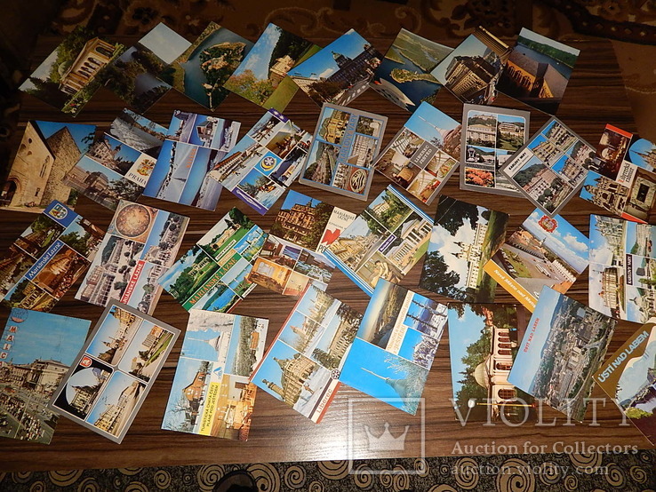 Коллекция почтовых карточек, открыток Чехословакии 33 шт., фото №2