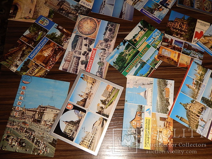 Коллекция почтовых карточек, открыток Чехословакии 33 шт., фото №6