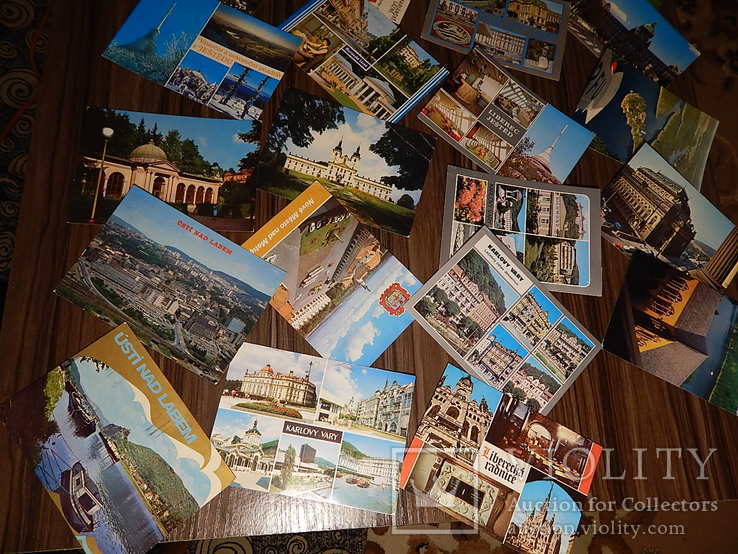 Коллекция почтовых карточек, открыток Чехословакии 33 шт., фото №9