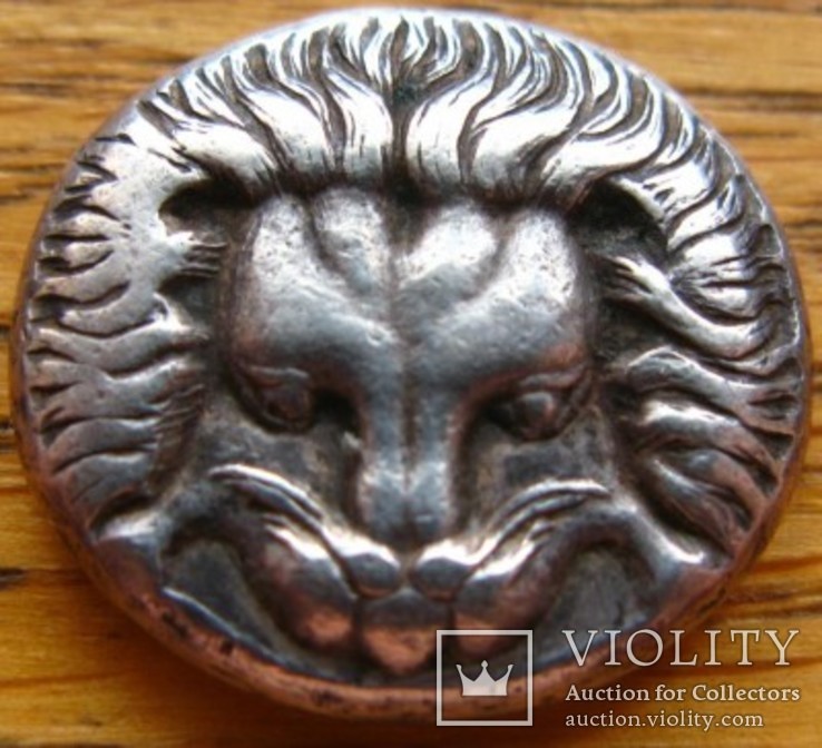 Греческая серебряная монета, тетрадрахма "новоделы", фото №2