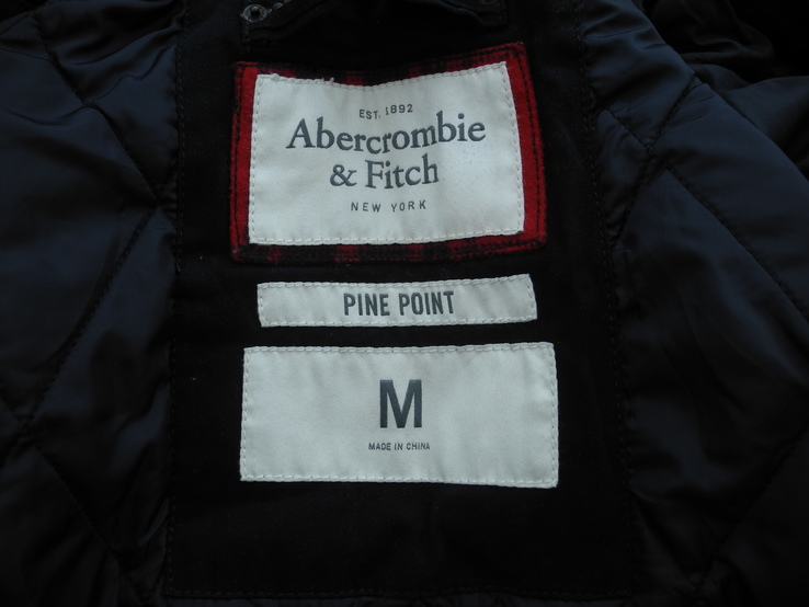 Куртка утепленная Abercrombie s Fitch  р. M ( Сост Нового ) 75% шерсть, фото №4