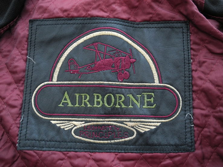 Куртка косая кожа Defender AIRBORNE Principles р. M ( KOREA ), фото №6