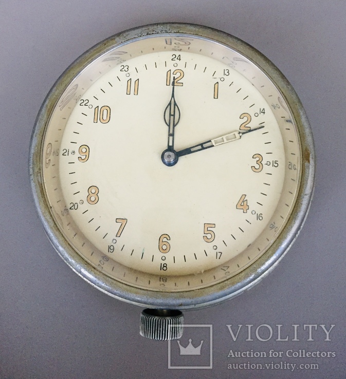 Каютные часы 1958 год., фото №2