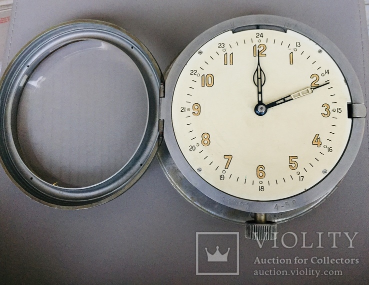 Каютные часы 1958 год., фото №3