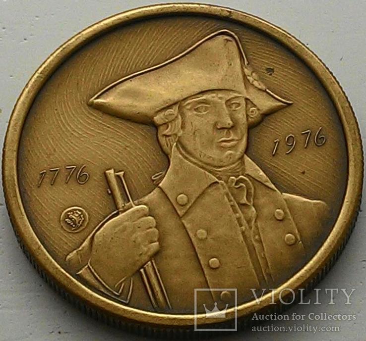 США медаль 1976 год, 200 лет независимости, фото №2