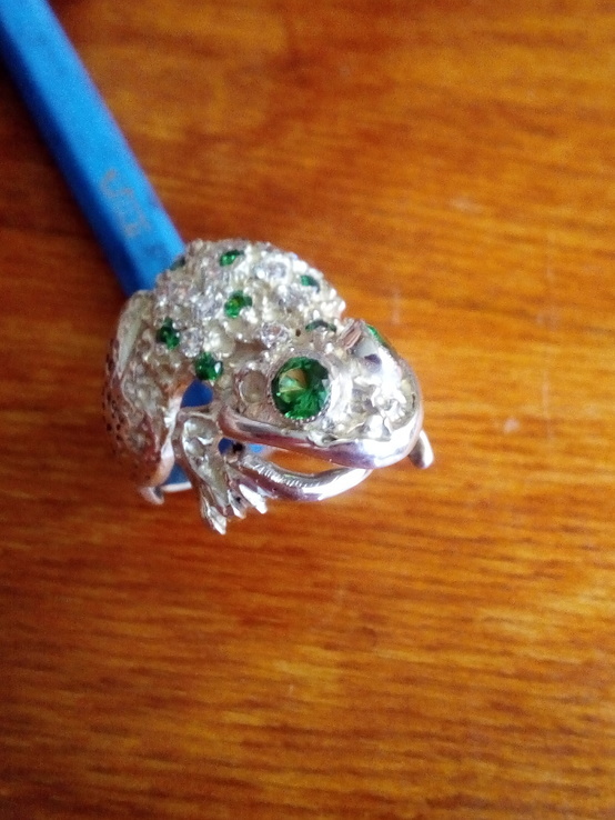 Срібне кольцо-талісман, photo number 2