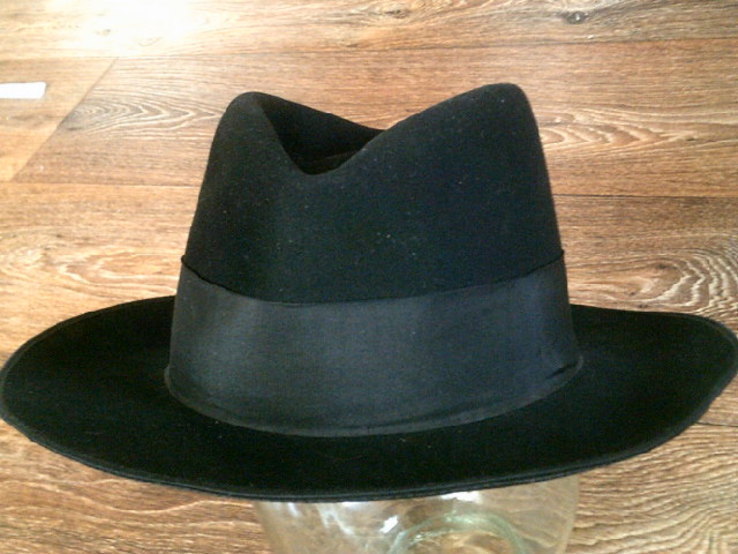 Schwarz - фирменная шляпа разм.56, photo number 3