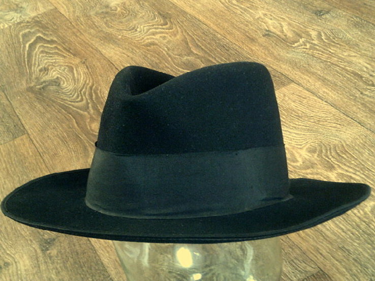 Schwarz - фирменная шляпа разм.56, photo number 2