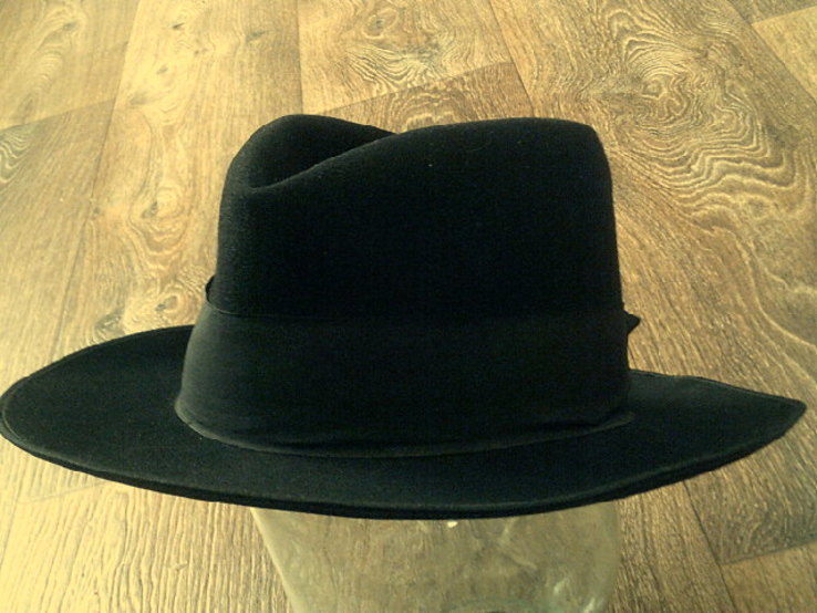 Schwarz - фирменная шляпа разм.56, photo number 9