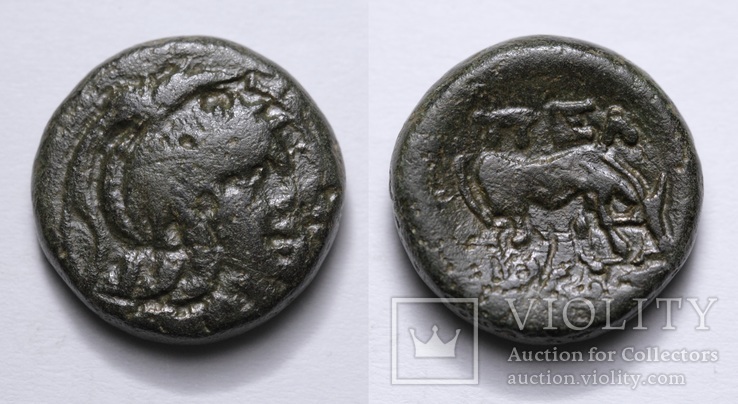 Македонія, м.Пелла, 187-31 до н.е. – Афіна / бик, фото №2