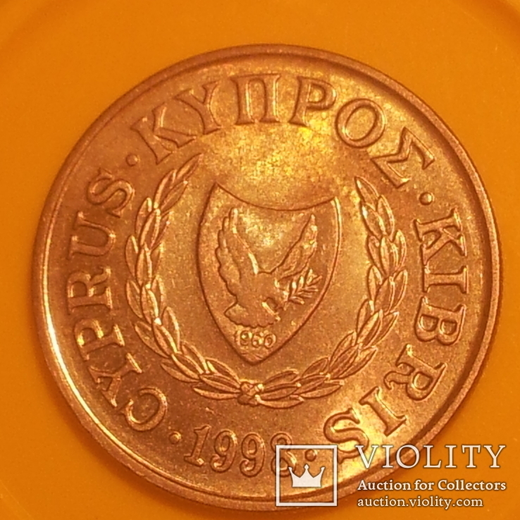 Кіпр 10 центів, 1998, фото №3