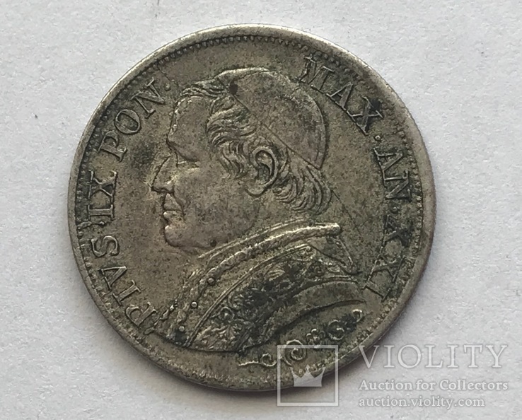 1 лира 1866
