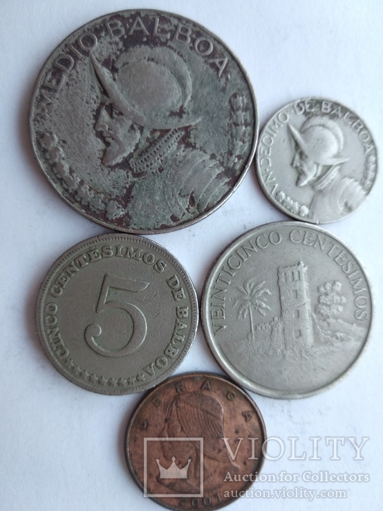 Монеты Панамы., фото №3