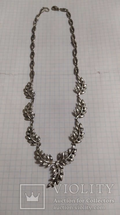 Серебренное ожерелья Украина 925.