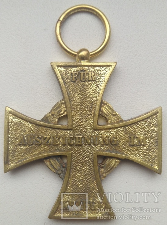 Крест «За военные заслуги». Княжество Липпе-Детмольд., фото №3