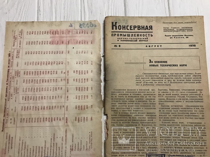 1936 Сухое яблочное пюре, Консервная промышленность, фото №6