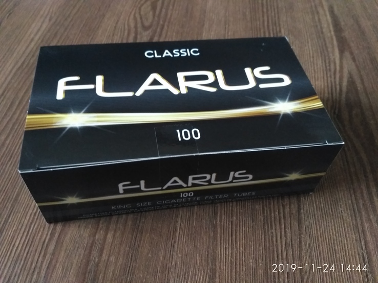 Гільзи для сигарет Flarus,100шт упаковка, фото №2