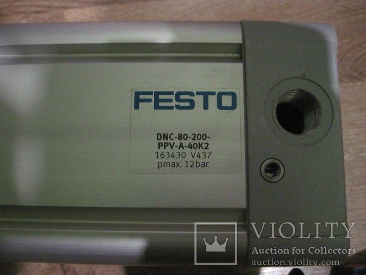 Пневмоциліндр FESTO DNC 80-200-PPV-A-40K2, фото №3