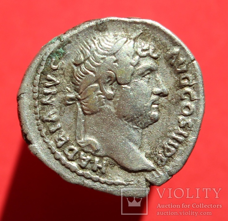 Денарий Hadrian (RIC II 297) AEGYPTOS