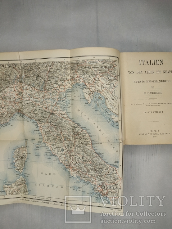 Путеводитель Бедеккера (1869-1910) - коллекция 10 томов, фото №3