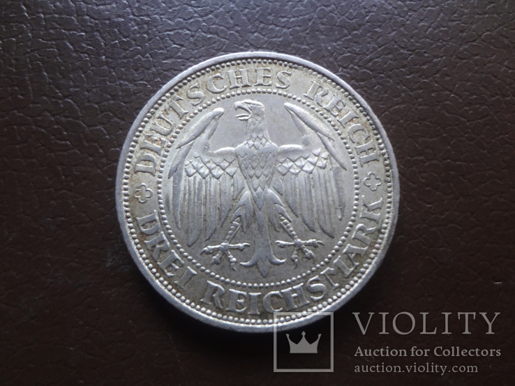 3 марки 1929  Мейссен  серебро   (Ф.5.16) ~, фото №4