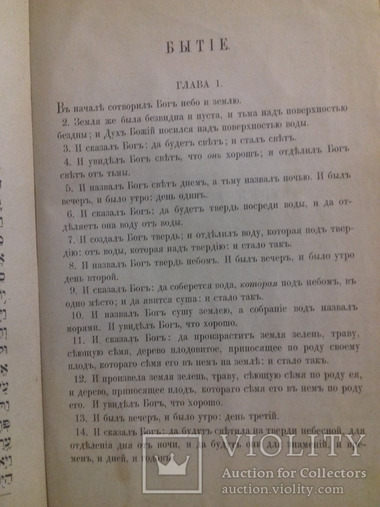 Пятикнижiе МОИСЕЕВО 1888 г., фото №5