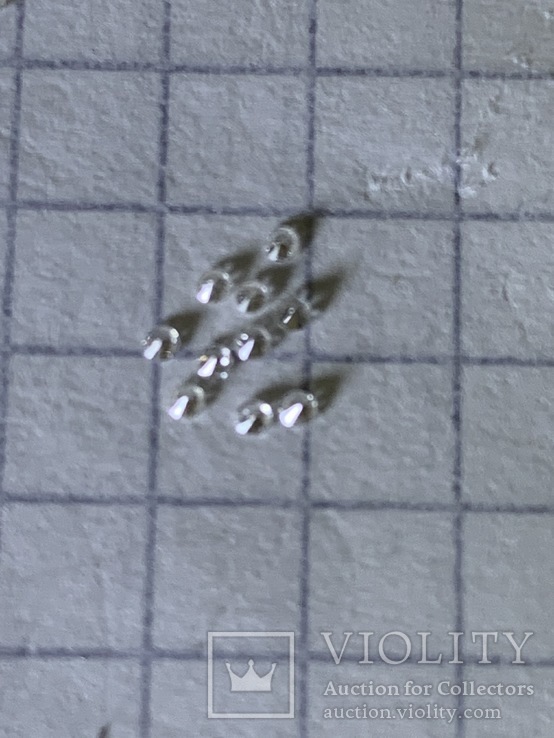 Природные бриллианты диаметр 1.2мм-10шт(3), фото №3