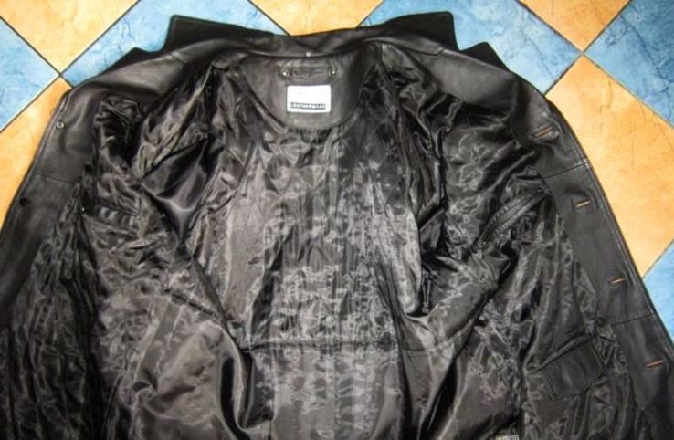 Классическая кожаная мужская куртка ROVER &amp; LAKES. Лот 594, фото №6