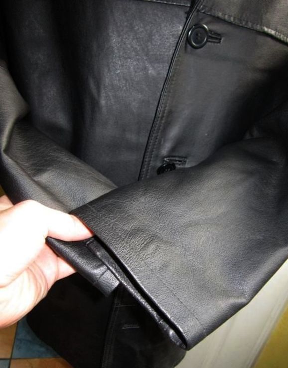 Классическая кожаная мужская куртка ROVER &amp; LAKES. Лот 594, numer zdjęcia 7