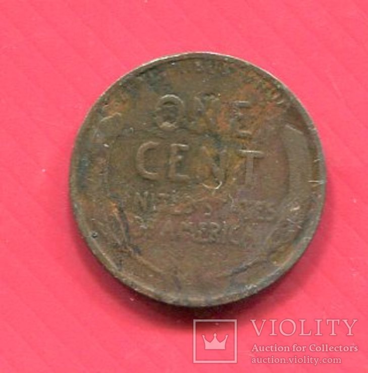 США 1 цент 1914 Пшеничный, фото №3