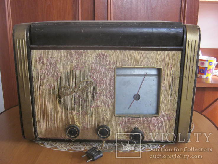 Стара радіола Рекорд+ три платівки, фото №2