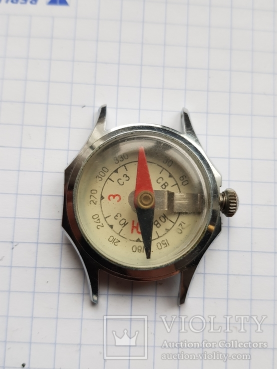 Часы компас (Чистополь СССР), фото №2