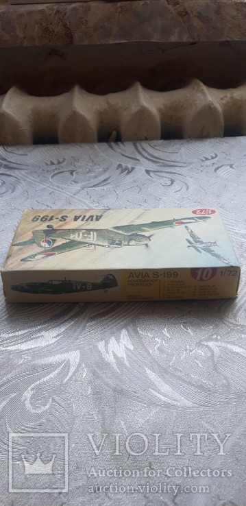 Самолет AVIA S-199, 1:72, ГДР, фото №3