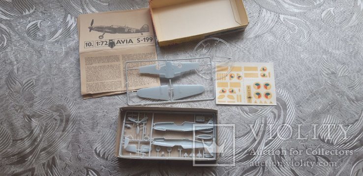 Самолет AVIA S-199, 1:72, ГДР, фото №4