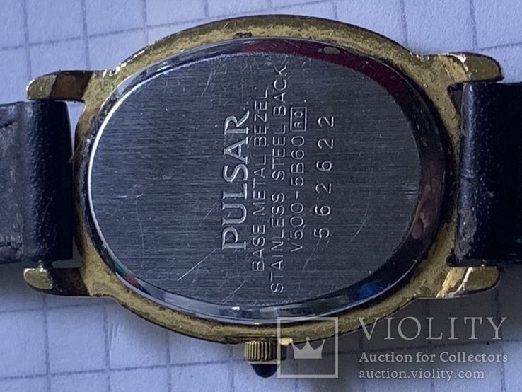 Позолоченые женские часы Часы Pulsar ( Seiko  ) Винтаж, фото №6