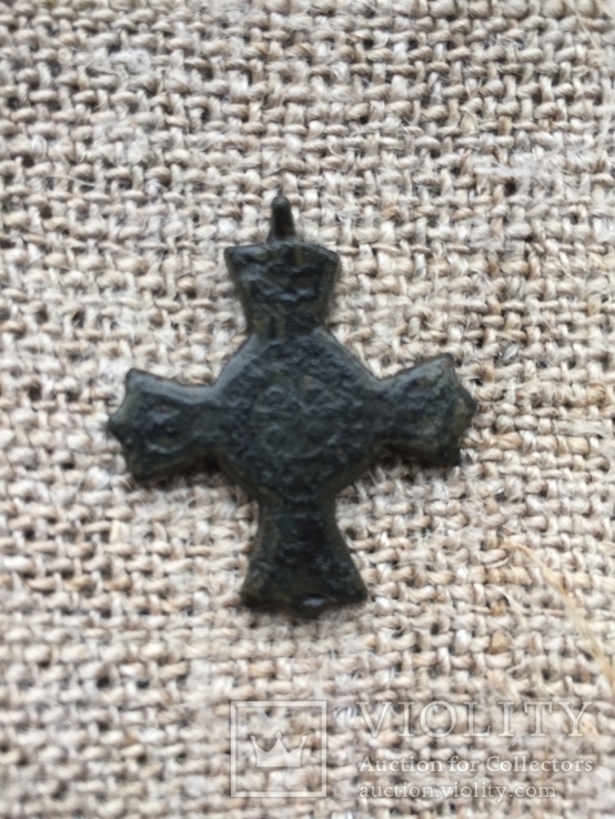 Крест КР с чернением, фото №2