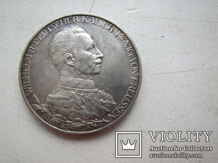 3 марки Пруссия 1913 г., фото №2