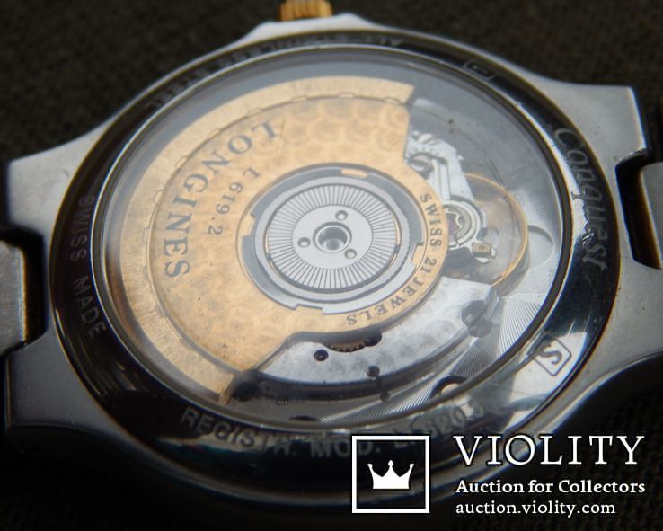 Часы Longines Conquest, автоподзавод, 100м защита,сапфир, Швейцария, фото №10