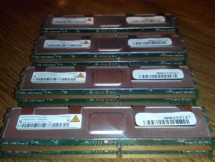 Память FB-DIMM DDR2 8x4Gb PC2-5300F 667Mhz (Full Buffered) ECC Reg