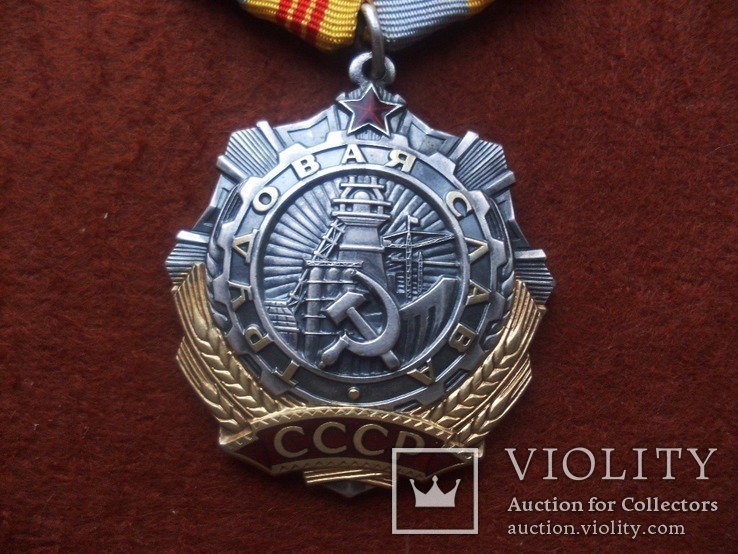 Орден  Трудовой Славы ІІІ  №185669, фото №4
