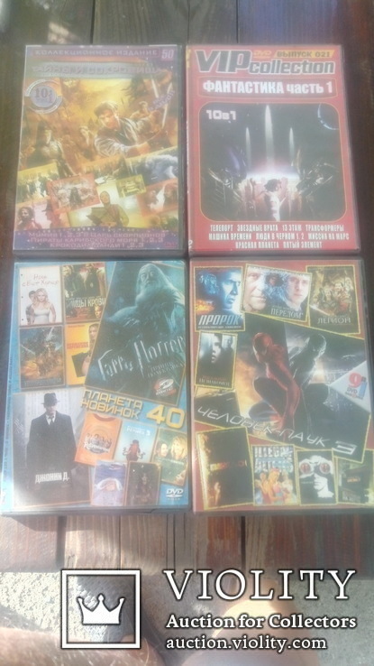 732 фильма на 89 дисках ДВД на разные жанры, фото №3